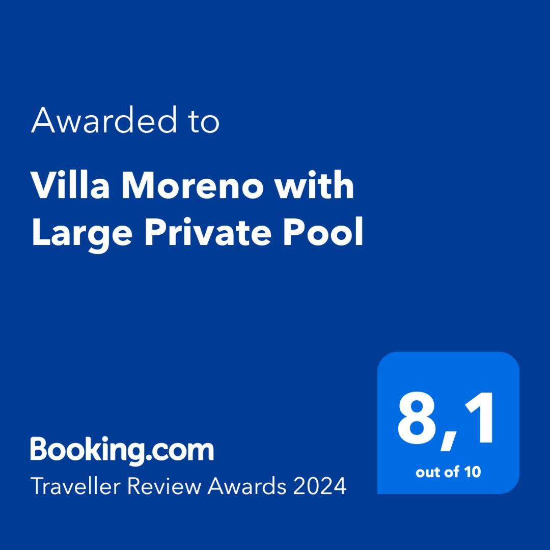 Villa Moreno With Large Private Pool Javea Luaran gambar